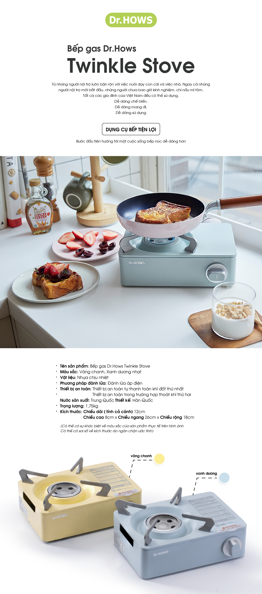 Dr.HOWS - Korean kitchen appliances - Proudly Made in Korea